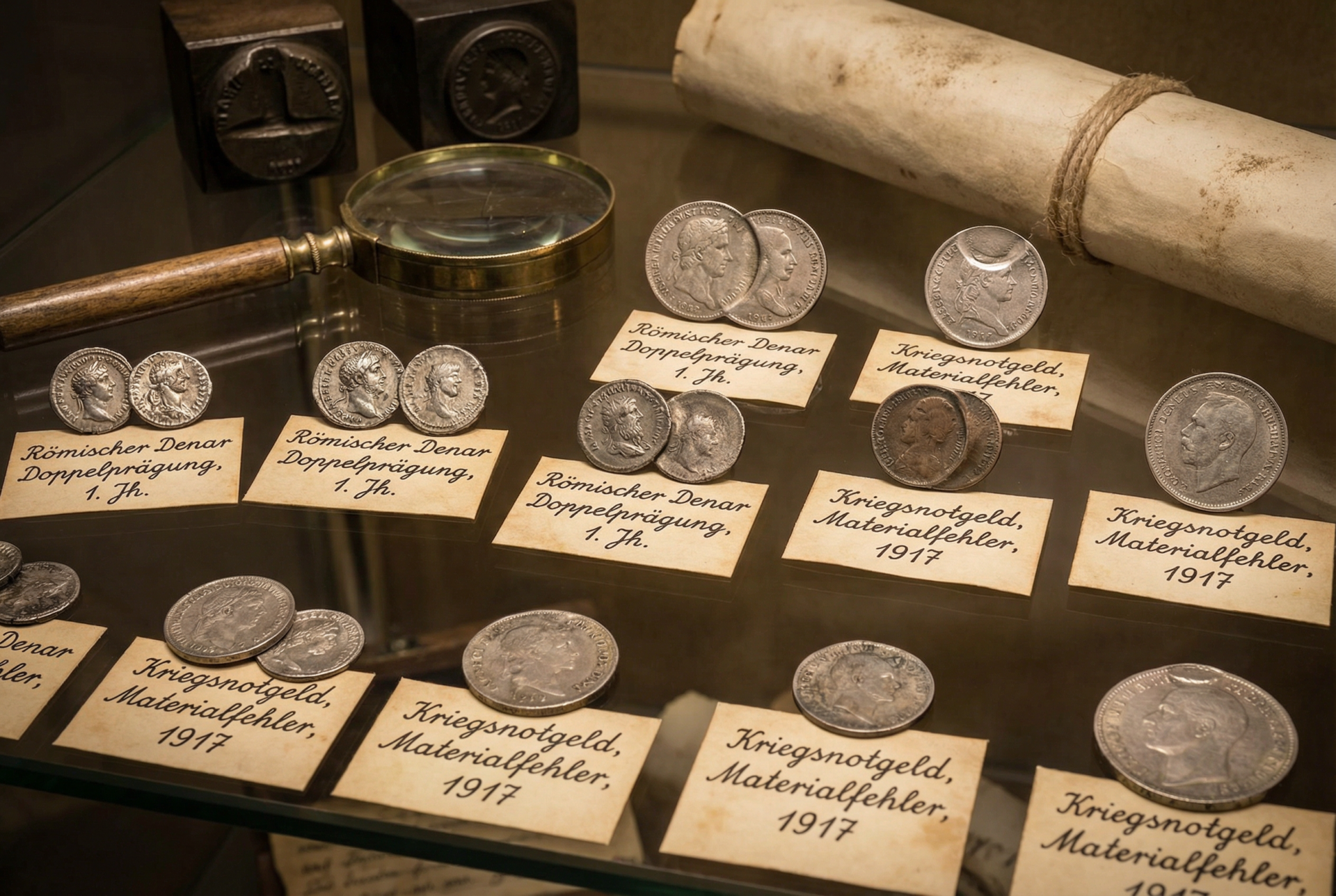 Münzprägung ist auch eine Geschichte der Fehler