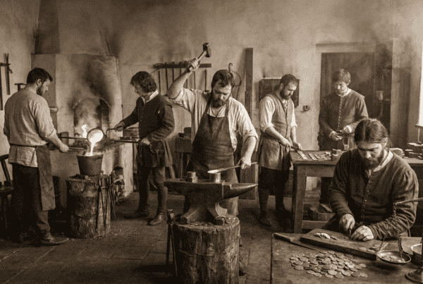 Media Exklusiv berichtet über die Arbeitswelt historischer Münzstätten